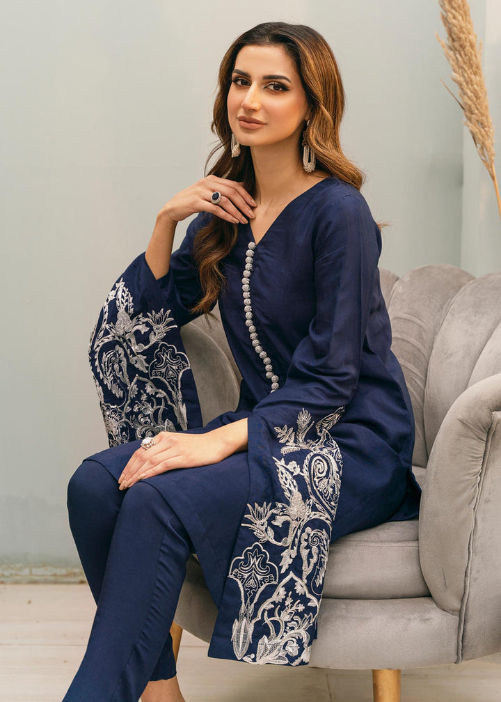 Daud Abbas | Formals Collection | Naahi - Hoorain Designer Wear - Pakistani Ladies Branded Stitched Clothes in United Kingdom, United states, CA and Australia