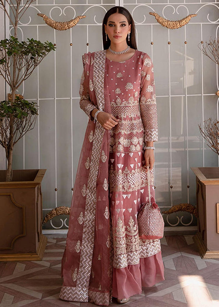 Daud Abbas | Formals Collection | Raqs - Hoorain Designer Wear - Pakistani Ladies Branded Stitched Clothes in United Kingdom, United states, CA and Australia