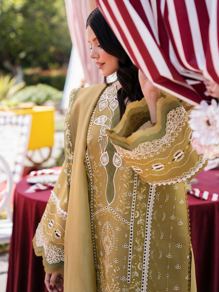 Bin Ilyas | Clara Embroidered Lawn 24 | 211 - A - Hoorain Designer Wear - Pakistani Designer Clothes for women, in United Kingdom, United states, CA and Australia