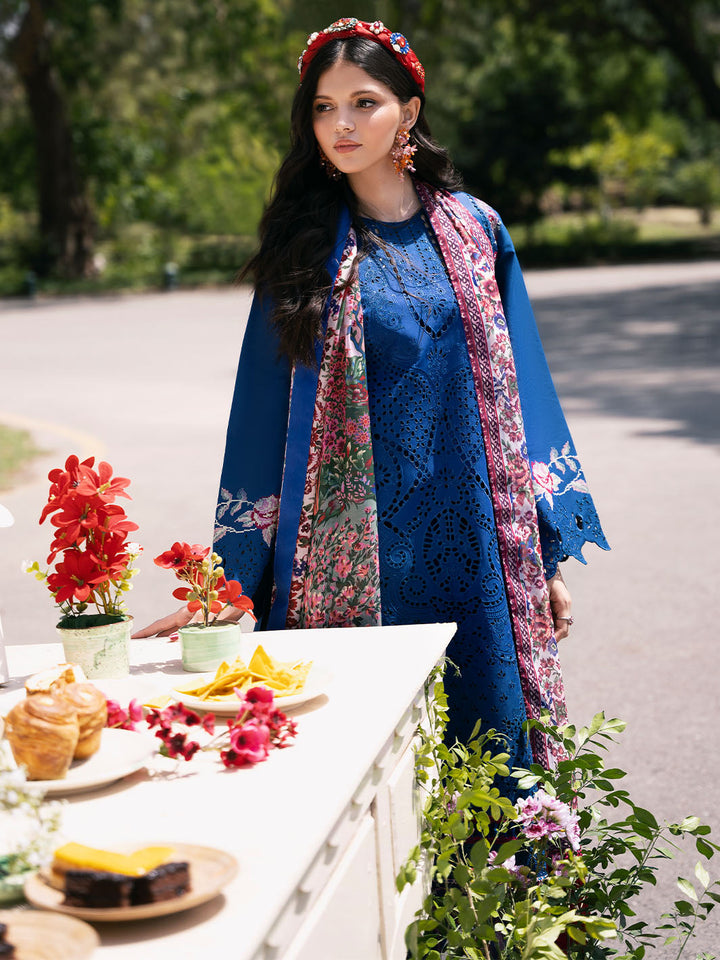 Bin Ilyas | Clara Embroidered Lawn 24 | 217 - A - Pakistani Clothes for women, in United Kingdom and United States