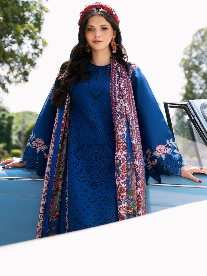 Bin Ilyas | Clara Embroidered Lawn 24 | 217 - A - Pakistani Clothes for women, in United Kingdom and United States