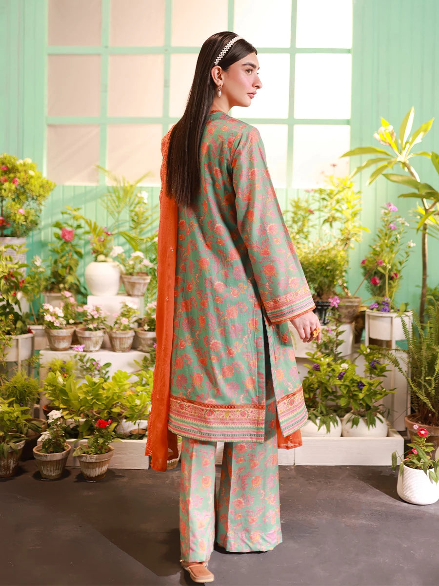 Salitex | Izel Lawn 24 | LUXURY LAWN EMBROIDERED SUIT