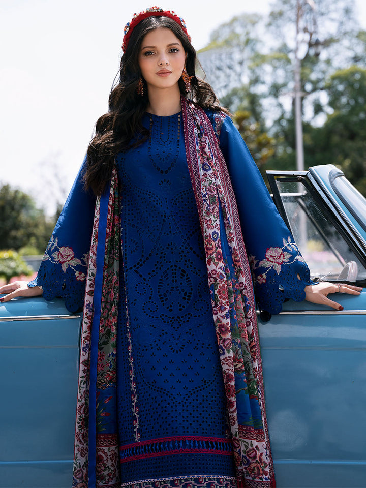 Bin Ilyas | Clara Embroidered Lawn 24 | 217 - A - Pakistani Clothes for women, in United Kingdom and United States