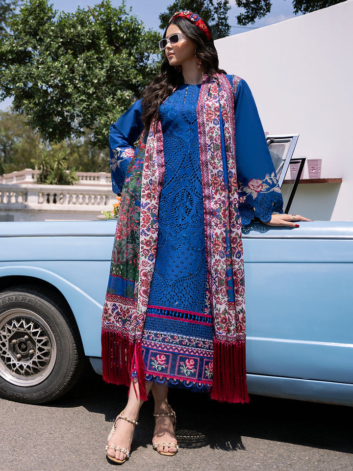 Bin Ilyas | Clara Embroidered Lawn 24 | 217 - A - Pakistani Clothes for women, in United Kingdom and United States