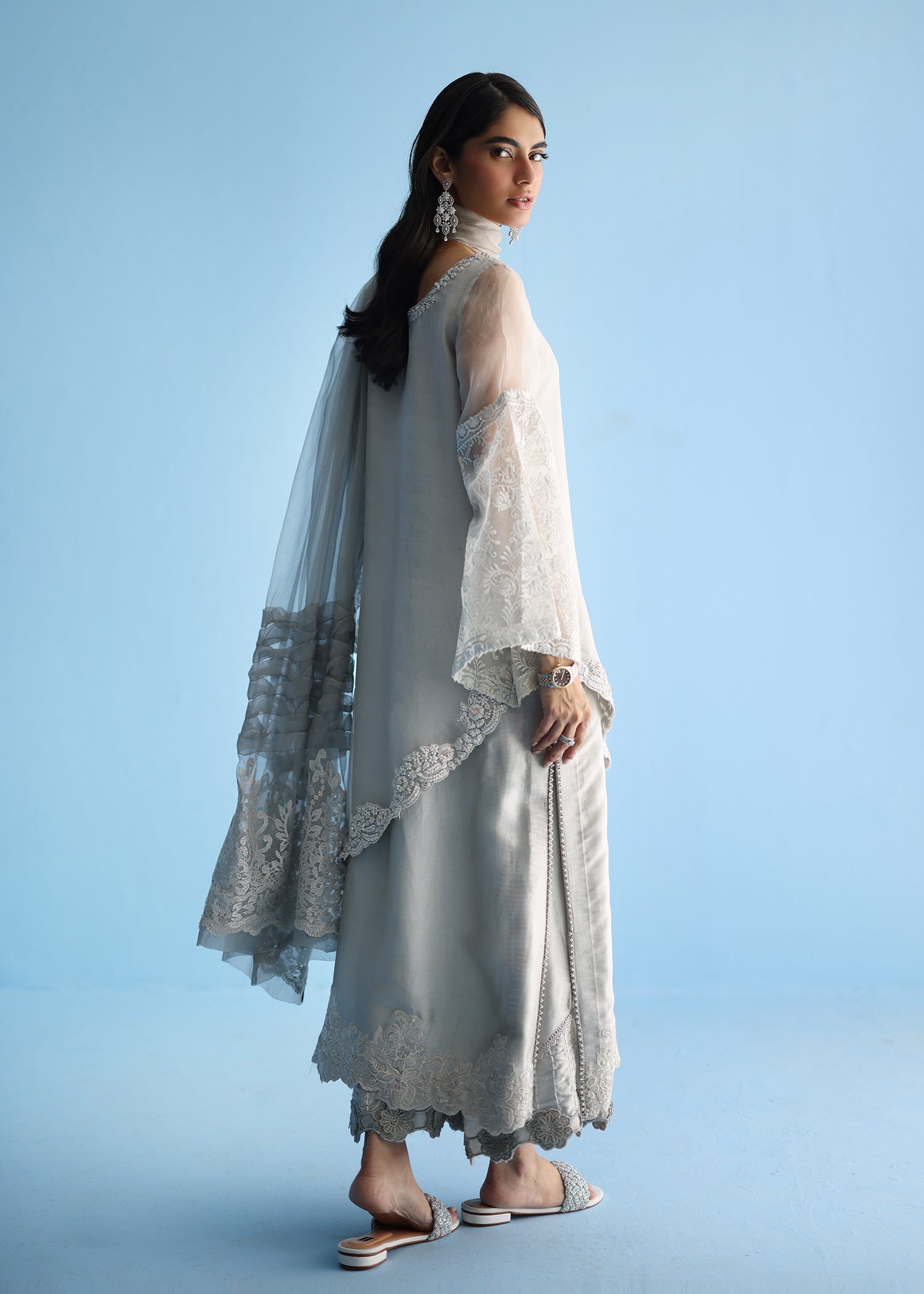 Umsha | Luxury Pret | FROSTED PEARL - Pakistani Clothes for women, in United Kingdom and United States