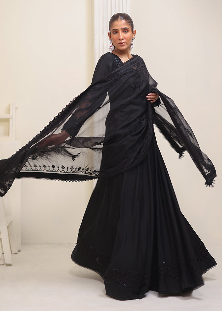 Umsha | Luxury Pret | BLACK SWAN - Pakistani Clothes for women, in United Kingdom and United States