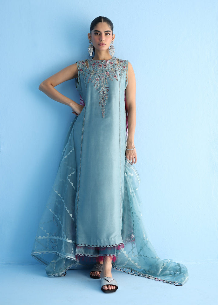 Umsha | Luxury Pret | SOAKED ASH PLUM - Pakistani Clothes for women, in United Kingdom and United States