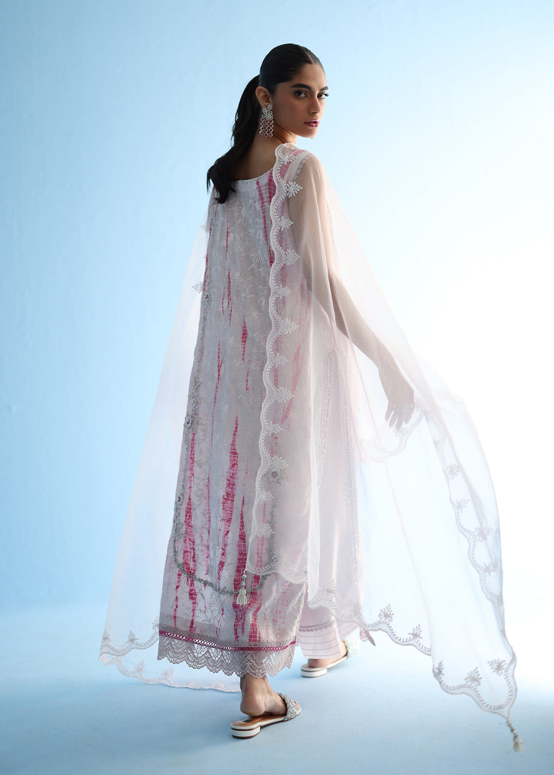 Umsha | Luxury Pret | PINK SPLASH - Pakistani Clothes for women, in United Kingdom and United States