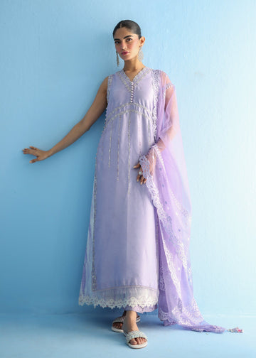 Umsha | Luxury Pret | LILAC MARBLE - Pakistani Clothes for women, in United Kingdom and United States