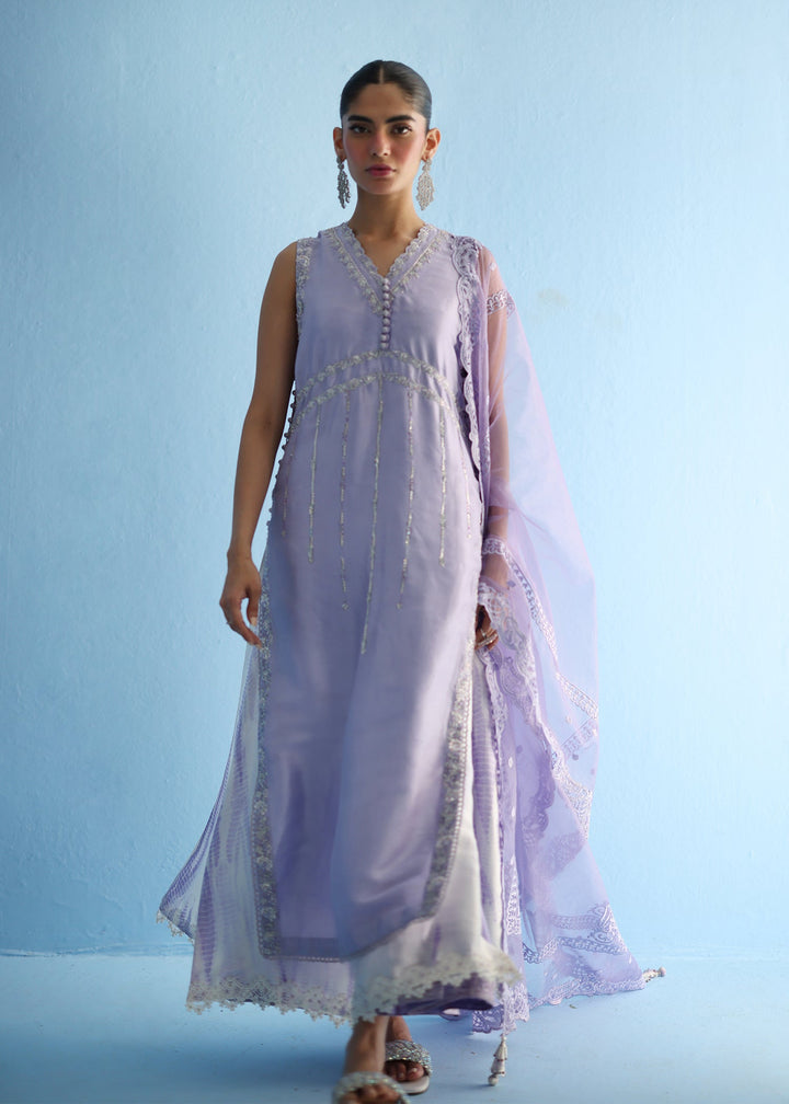 Umsha | Luxury Pret | LILAC MARBLE - Pakistani Clothes for women, in United Kingdom and United States