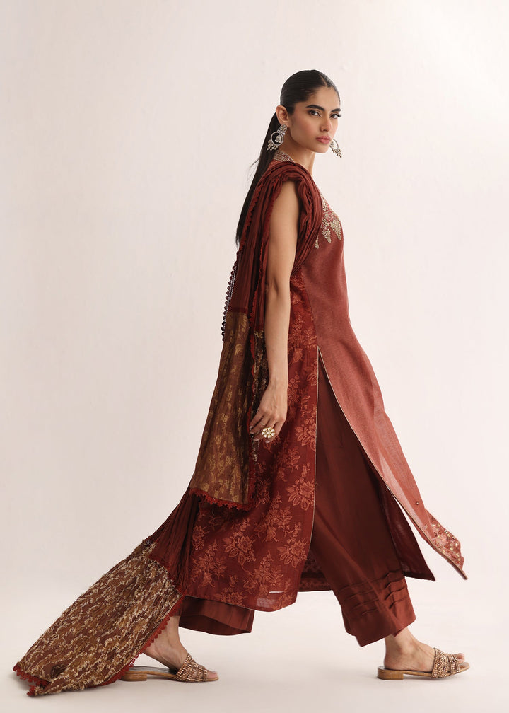 Umsha | Luxury Pret | MAJESTIC SANDALWOOD - Pakistani Clothes for women, in United Kingdom and United States