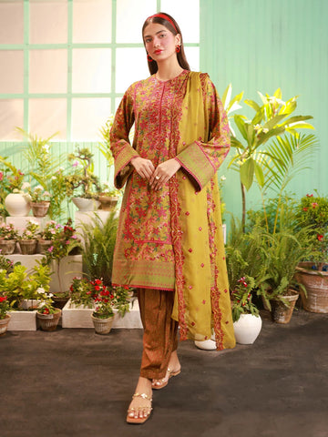 Salitex | Izel Lawn 24 | LUXURY LAWN EMBROIDERED SUIT