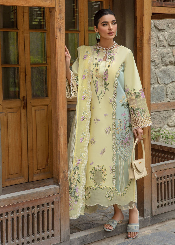 Crimson | Lawn 2024 | Sun Kissed - Lemon - Pakistani Clothes for women, in United Kingdom and United States