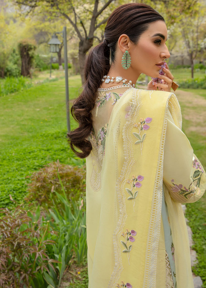 Crimson | Lawn 2024 | Sun Kissed - Lemon - Pakistani Clothes for women, in United Kingdom and United States