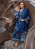 Crimson | Lawn 2024 | Into The Wild - Midnight Blue - Pakistani Clothes for women, in United Kingdom and United States