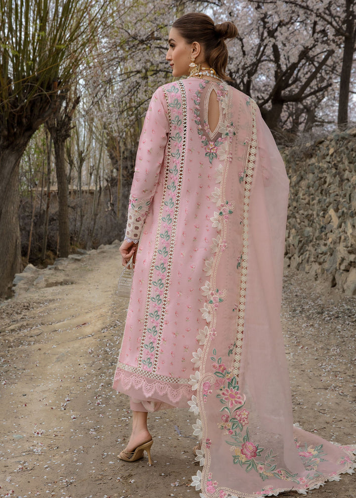Crimson | Lawn 2024 | Believe In Her - Blush Pink - Pakistani Clothes for women, in United Kingdom and United States