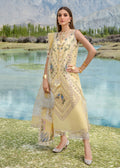 Crimson | Lawn 2024 | A French Brunch - Sunflower Yellow - Pakistani Clothes for women, in United Kingdom and United States