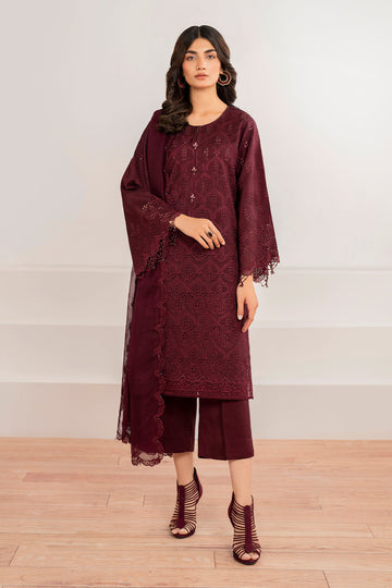 Baroque | Formals Collection | EMBROIDERED CHIFFON UF-690