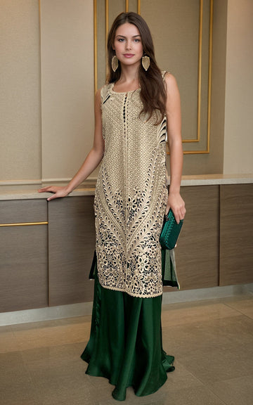 Threads and Motifs | Formal Dresses 25 | Embroidered Jacket With Skirt