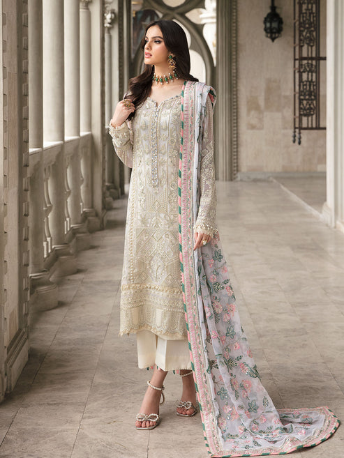 Gulaal | Embroidered Chiffon | CEMILE 03 - Pakistani Clothes for women, in United Kingdom and United States