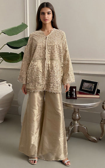 Threads and Motifs | Formal Dresses 25 | Embroidered Jacket With Trouser