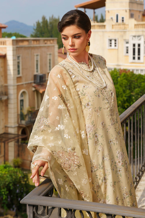 Baroque | Luxury Pret 24 | LAWN UF-584 - Pakistani Clothes for women, in United Kingdom and United States