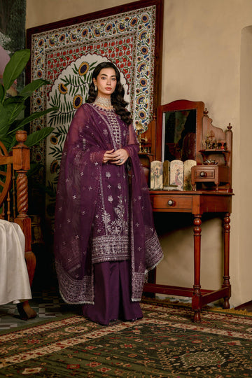 S / Plum / Organza - $241.00