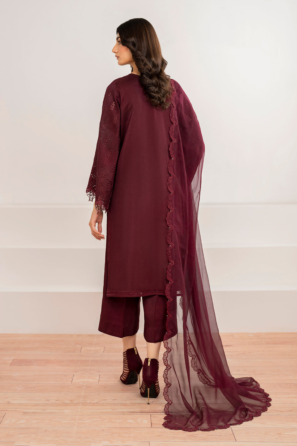 Baroque | Formals Collection | EMBROIDERED CHIFFON UF-690