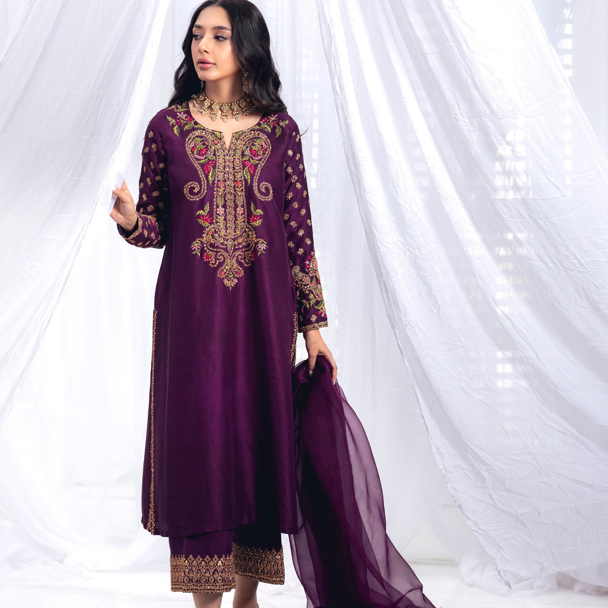 Mina Hasan | Luxury Pret | MHLP-1236