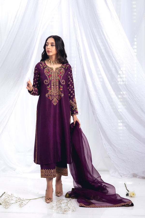 Mina Hasan | Luxury Pret | MHLP-1236