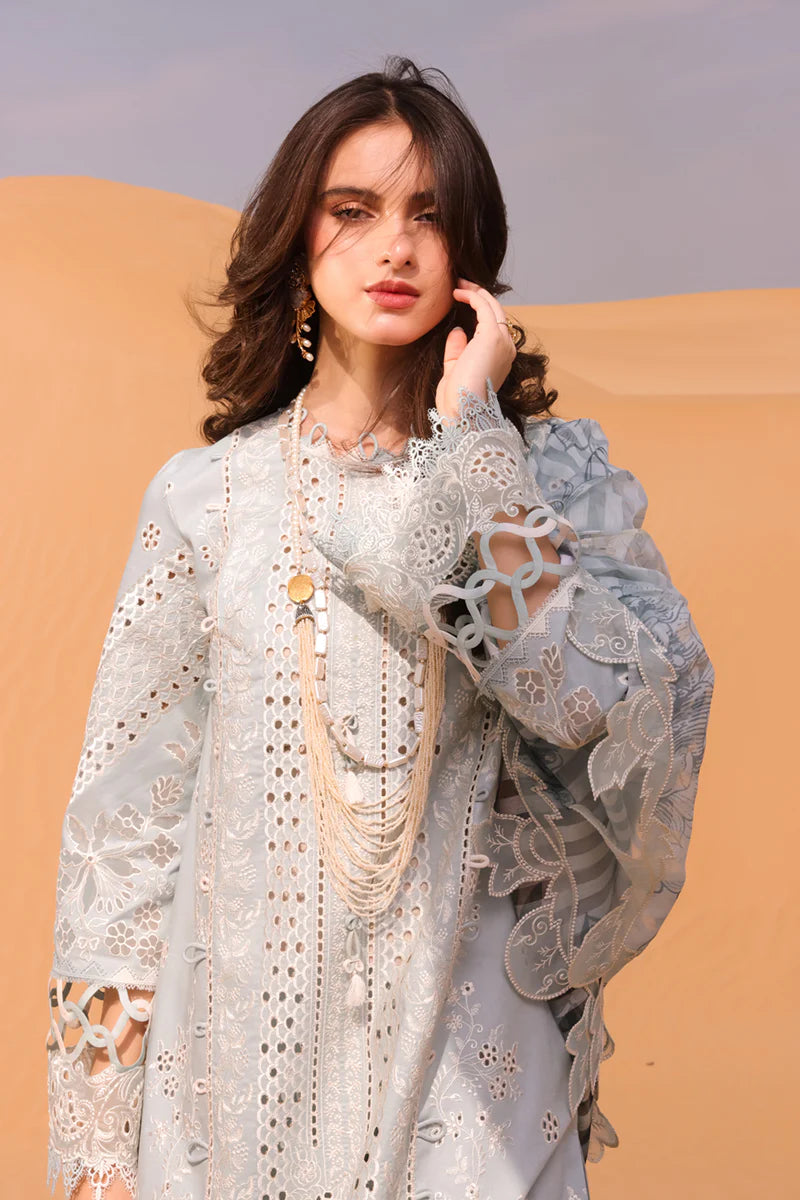 Qalamkar | Chikankari Eid Edit 24 | KM-06 APOLLINE - Pakistani Clothes for women, in United Kingdom and United States