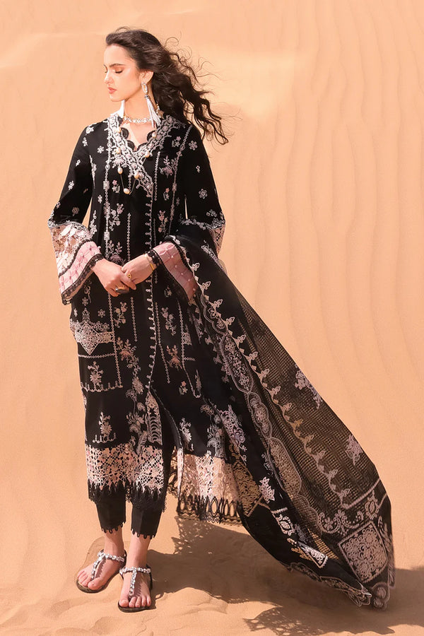 Qalamkar | Chikankari Eid Edit 24 | KM-08 LISE - Hoorain Designer Wear - Pakistani Ladies Branded Stitched Clothes in United Kingdom, United states, CA and Australia