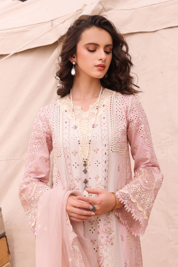 Qalamkar | Chikankari Eid Edit 24 | KM-03 AOIFE - Hoorain Designer Wear - Pakistani Ladies Branded Stitched Clothes in United Kingdom, United states, CA and Australia