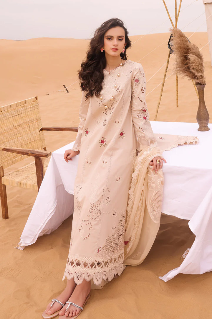 Qalamkar | Chikankari Eid Edit 24 | KM-07 CAOIMHE - Hoorain Designer Wear - Pakistani Designer Clothes for women, in United Kingdom, United states, CA and Australia