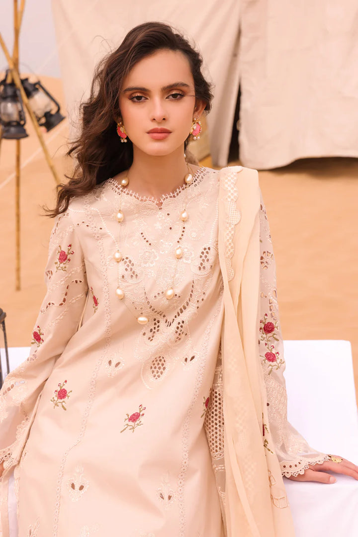Qalamkar | Chikankari Eid Edit 24 | KM-07 CAOIMHE - Hoorain Designer Wear - Pakistani Designer Clothes for women, in United Kingdom, United states, CA and Australia