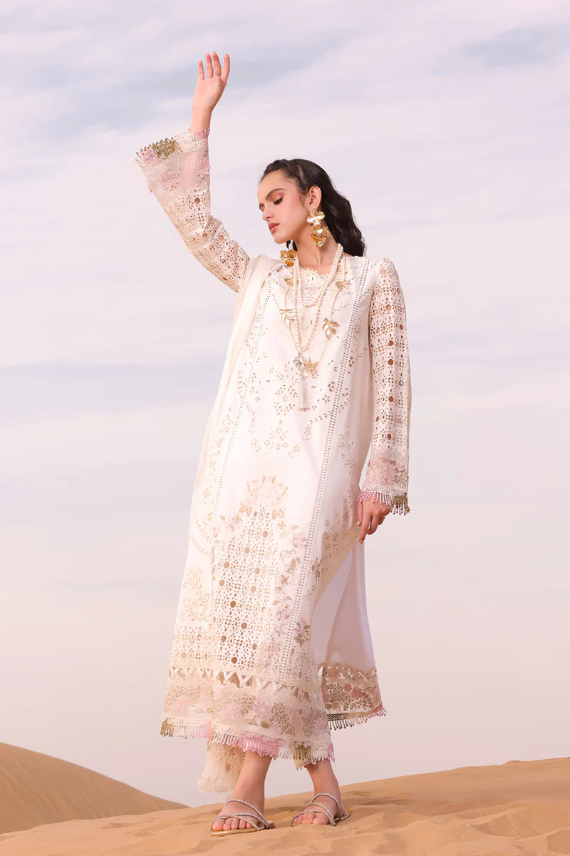 Qalamkar | Chikankari Eid Edit 24 | KM-02 SAOIRSE - Pakistani Clothes for women, in United Kingdom and United States