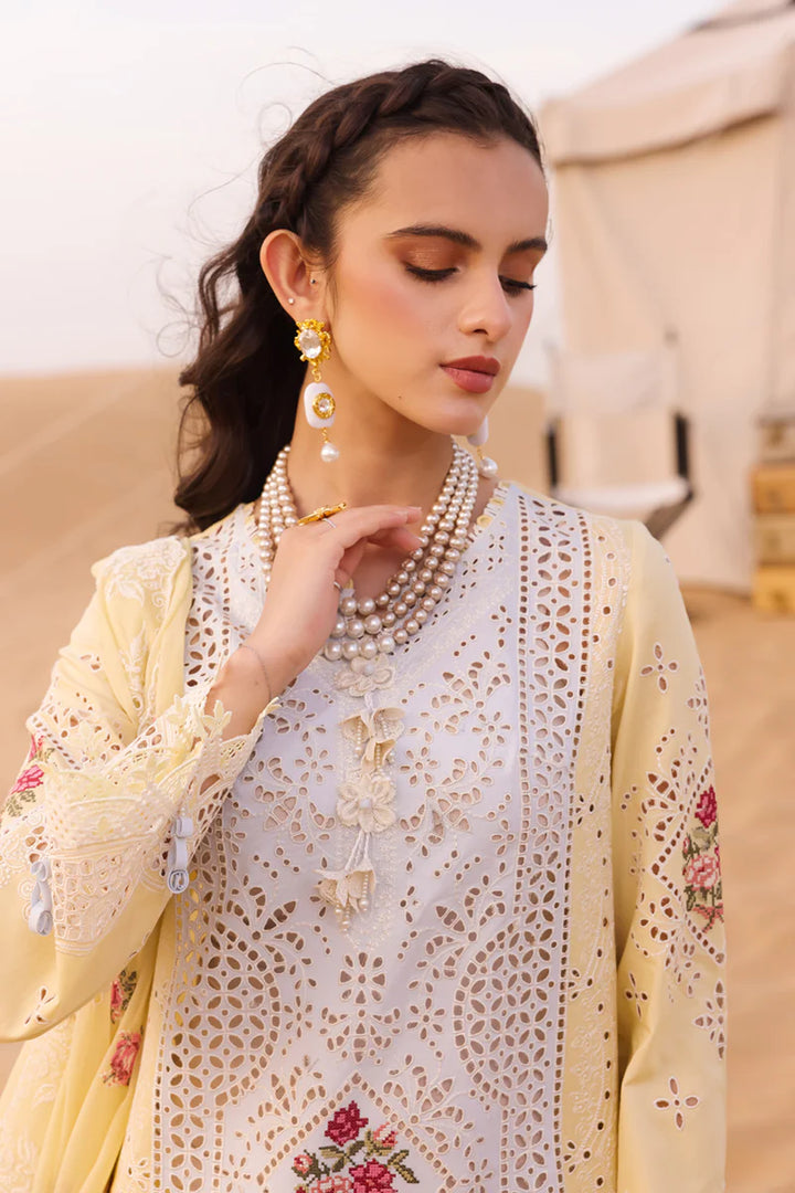 Qalamkar | Chikankari Eid Edit 24 | KM-01 NIAMH - Hoorain Designer Wear - Pakistani Ladies Branded Stitched Clothes in United Kingdom, United states, CA and Australia