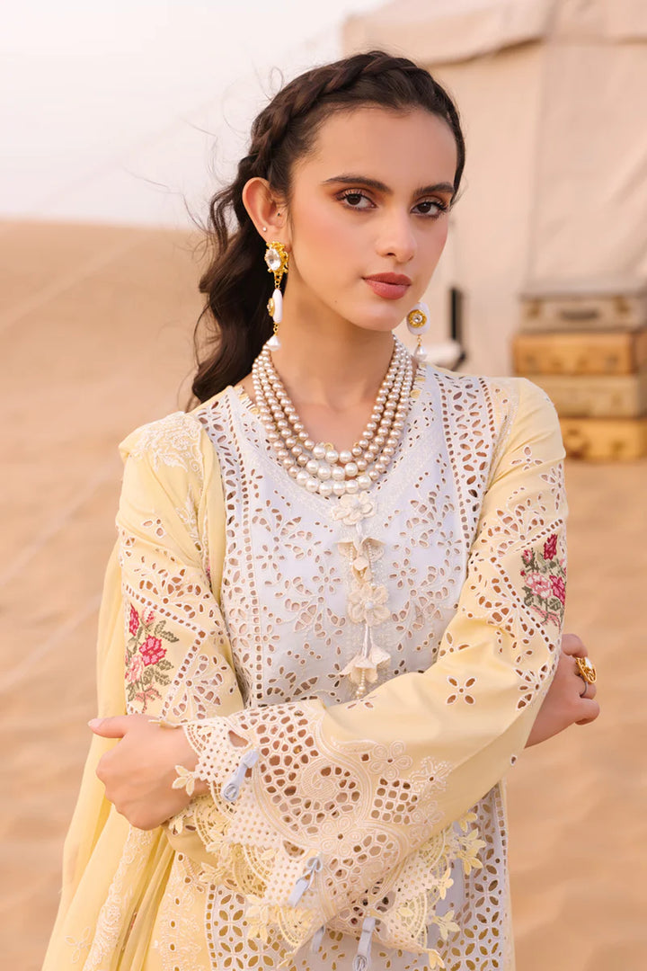 Qalamkar | Chikankari Eid Edit 24 | KM-01 NIAMH - Hoorain Designer Wear - Pakistani Ladies Branded Stitched Clothes in United Kingdom, United states, CA and Australia