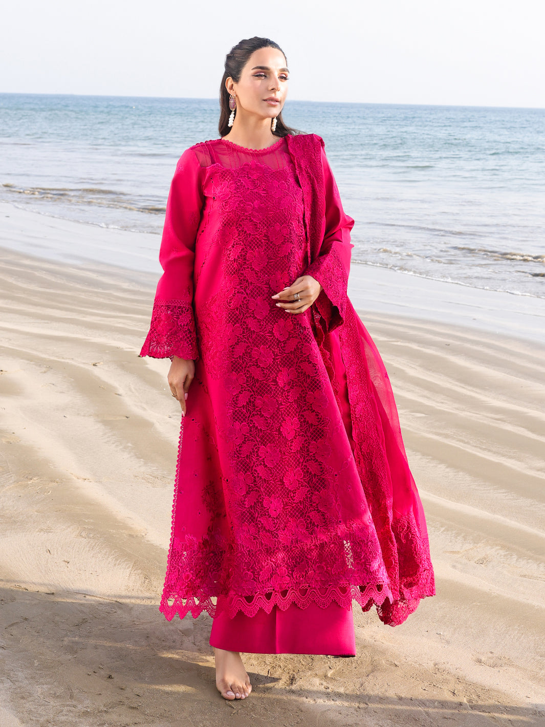 Faiza Faisal | Marine Luxury Lawn 25 | AROHA