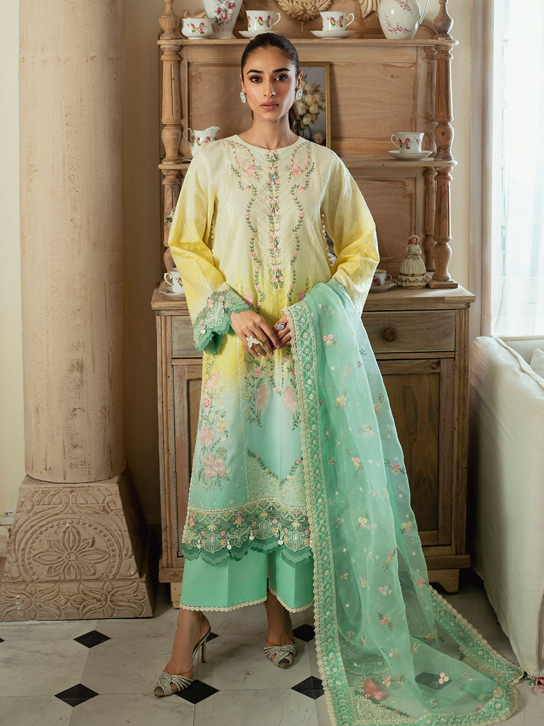 Faiza Faisal | Celine Eid Collection 24 | NOOR - Pakistani Clothes for women, in United Kingdom and United States