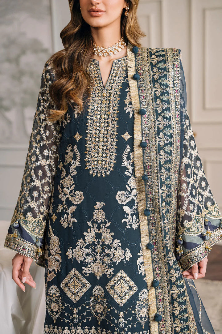 Baroque | Chantelle Embroidered Collection | CH12-01 - Pakistani Clothes for women, in United Kingdom and United States