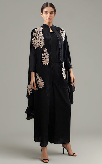 Threads and Motifs | Formal Dresses 25 | Embroidered Cape With Trouser