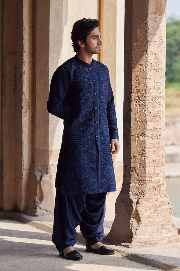 Pakistani Menswear | Qalamkar | BQ-05