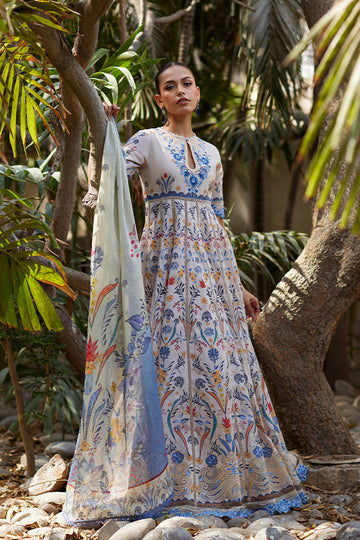 Mina Hassan | Chikankari Lawn 25 | Taara