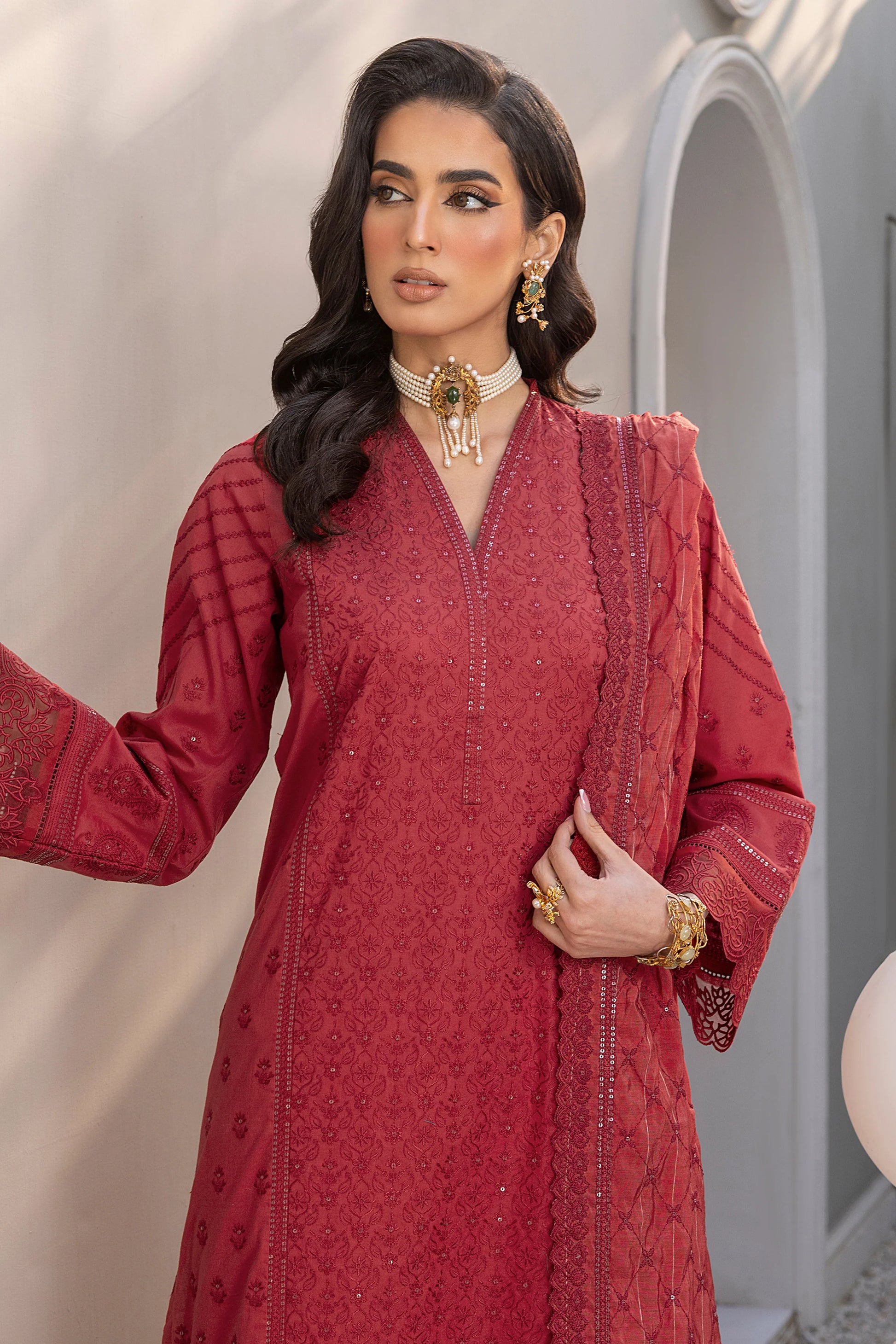 LSM | Embroidered Collection | 09 - Pakistani Clothes for women, in United Kingdom and United States