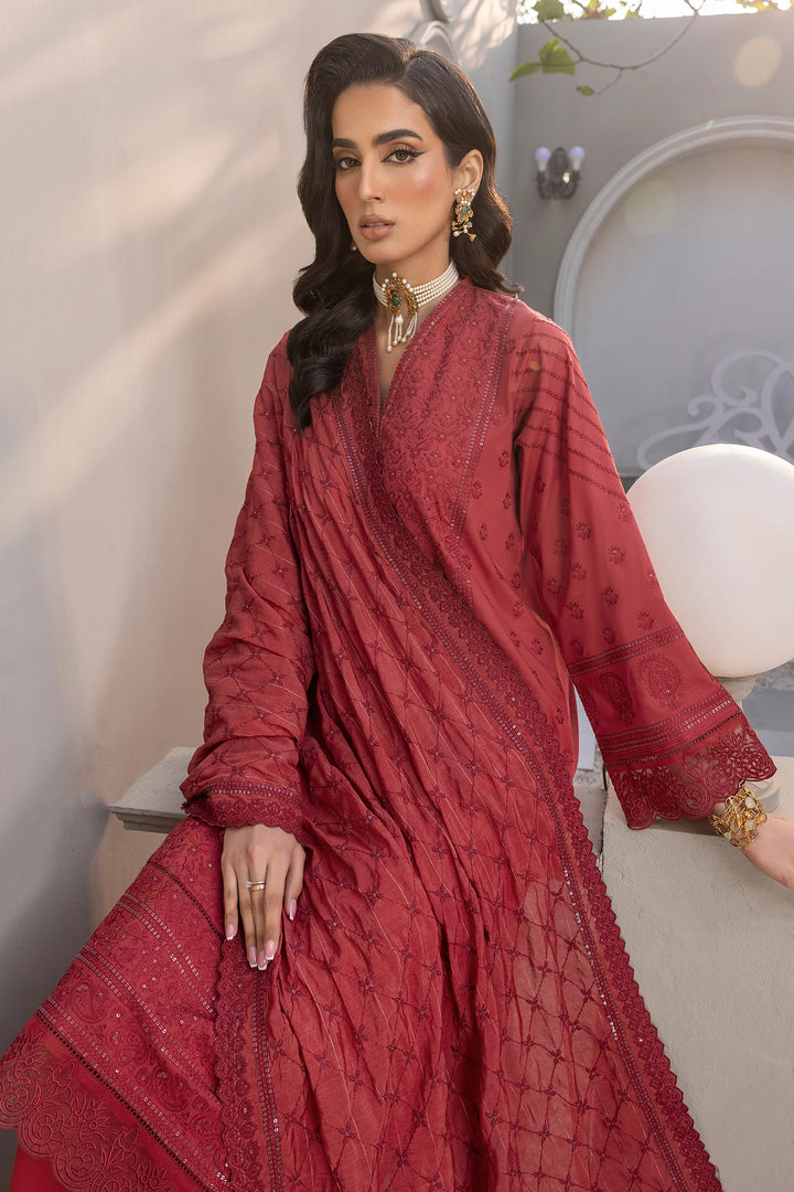 LSM | Embroidered Collection | 09 - Hoorain Designer Wear - Pakistani Ladies Branded Stitched Clothes in United Kingdom, United states, CA and Australia
