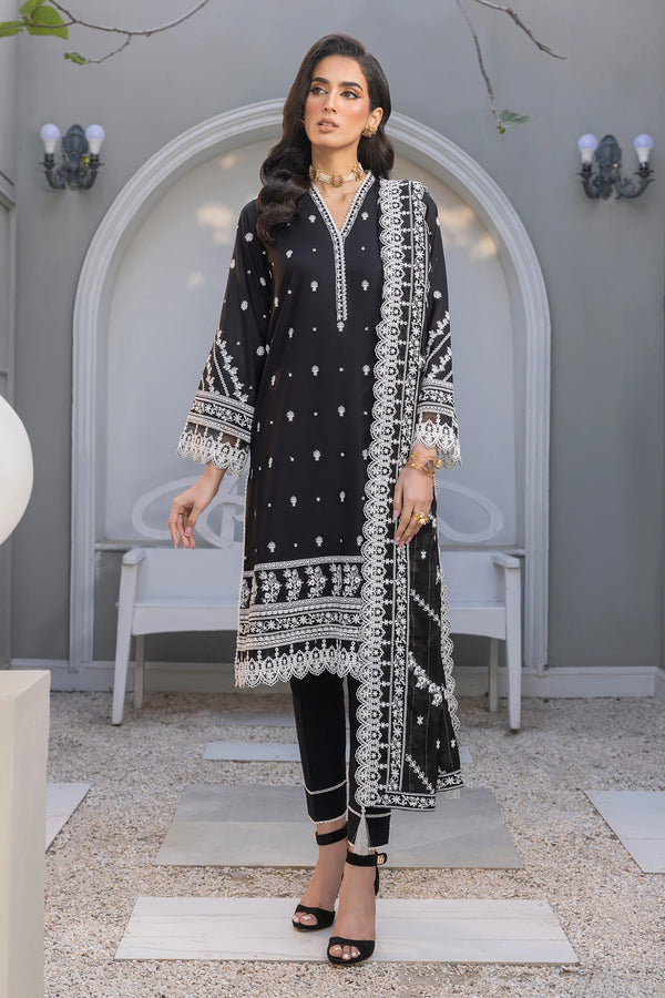 LSM | Embroidered Collection | 01 - Hoorain Designer Wear - Pakistani Ladies Branded Stitched Clothes in United Kingdom, United states, CA and Australia