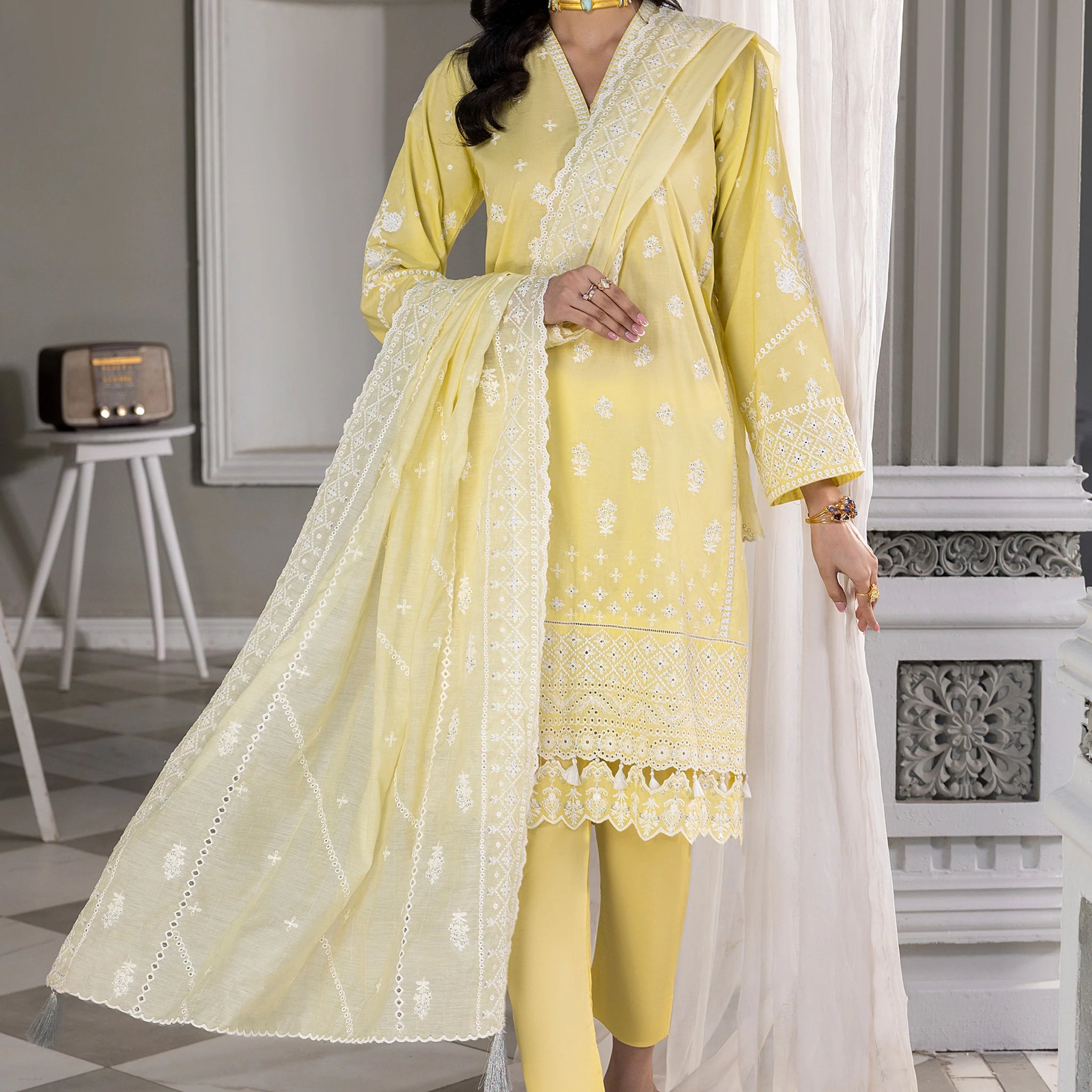 LSM | Embroidered Collection | 06 - Pakistani Clothes for women, in United Kingdom and United States