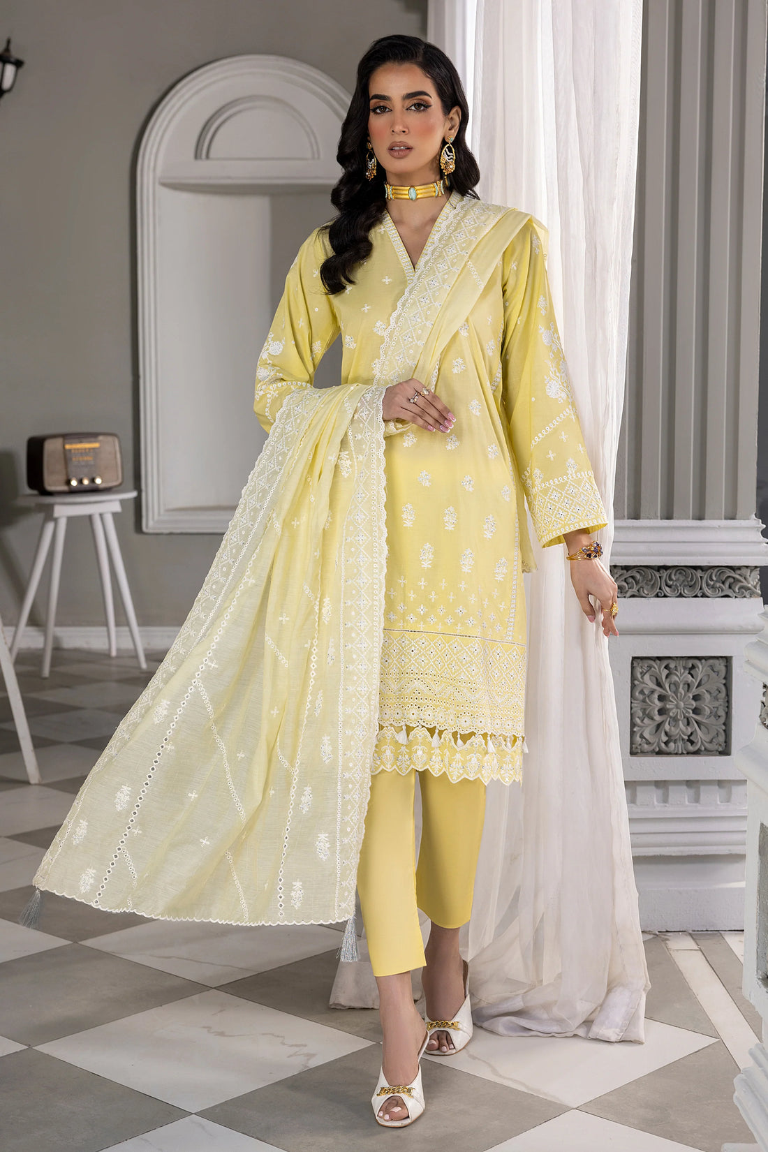 LSM | Embroidered Collection | 06 - Pakistani Clothes for women, in United Kingdom and United States