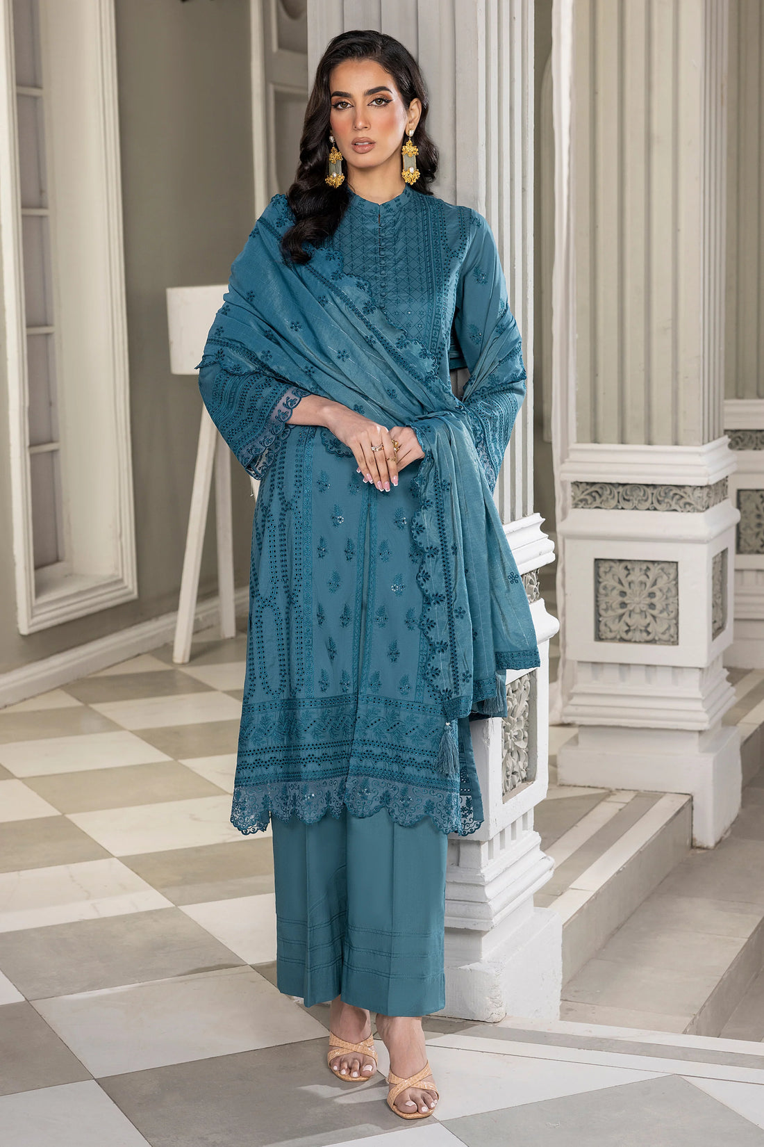 LSM | Embroidered Collection | 05 - Pakistani Clothes for women, in United Kingdom and United States